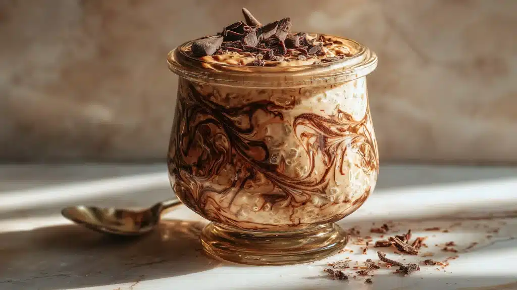 Chocolate Peanut Butter Overnight Oats recipe