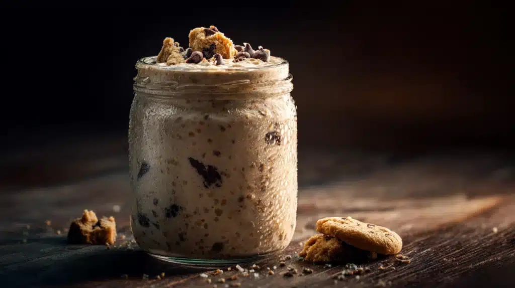 Cookie Dough Overnight Oats RECIPE