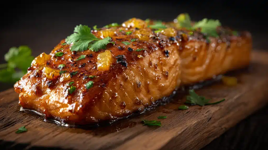 Honey Pineapple Glazed Salmon: Weeknight Wonder! 6 EASY Honey Pineapple Glazed Salmon