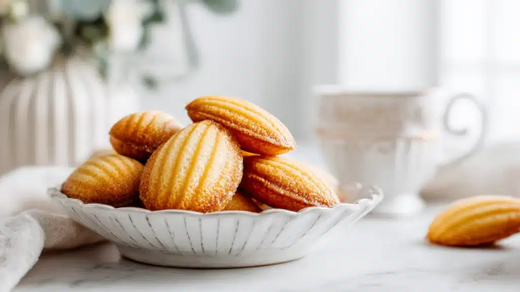 French Madeleines cookies
