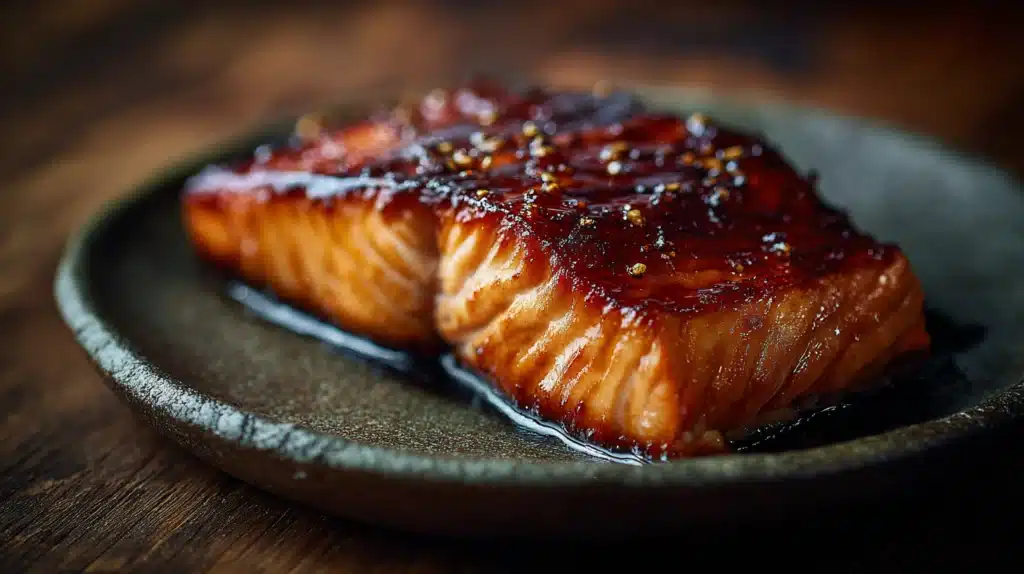 Maple-Glazed Salmon recipe