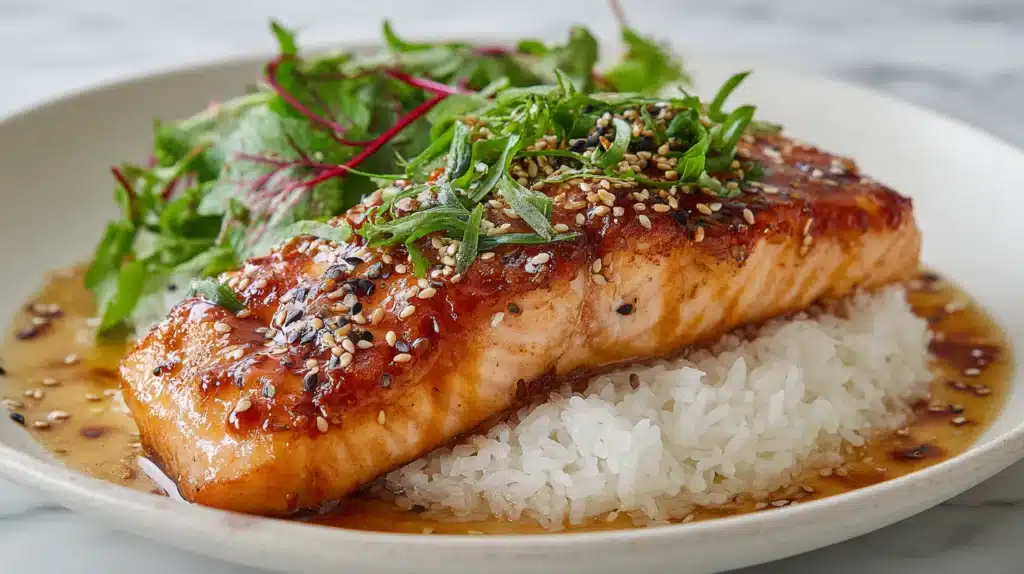 Salmon Teriyaki recipe