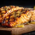 Texas Roadhouse salmon seasoned and grilled until flaky and tender.