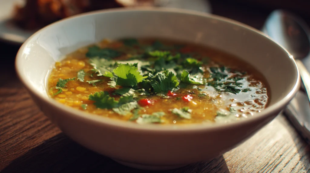 Thai Coconut Red Lentil Soup recipe