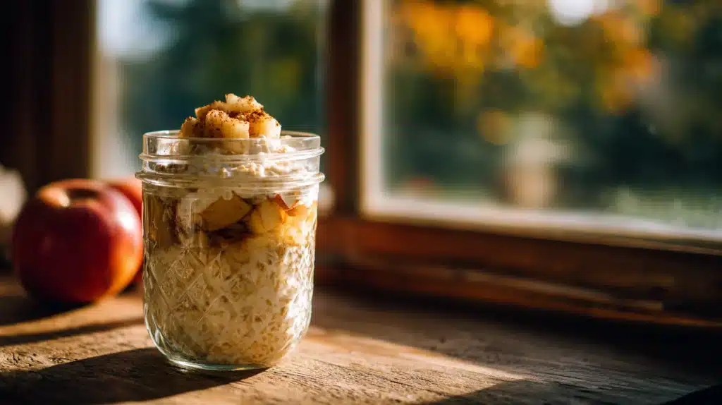 easy Apple Pie Overnight Oats