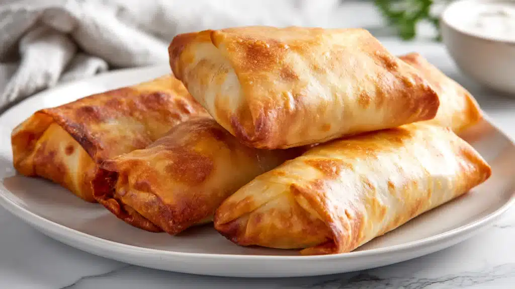 Crispy Beef and Cheese Chimichangas 3 easy Beef and Cheese Chimichangas