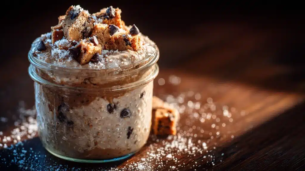 easy Cookie Dough Overnight Oats