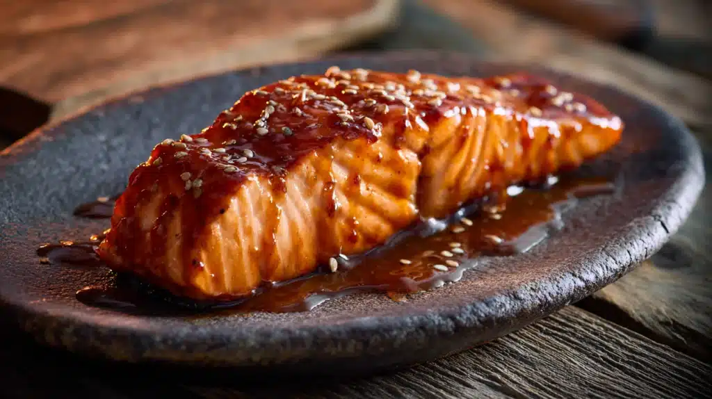 easy Maple-Glazed Salmon