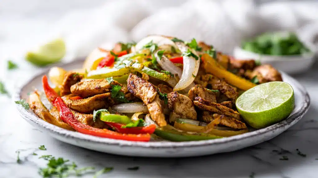easy Sheet Pan Chicken Fajitas