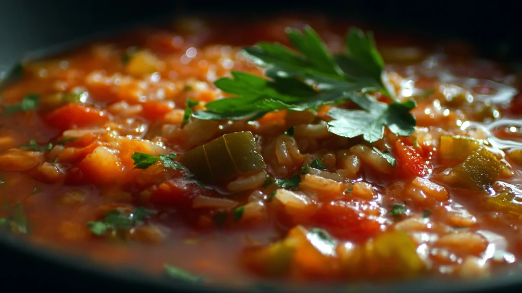 easy Stuffed Pepper Soup