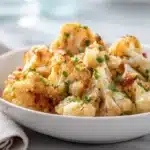 Easy Air Fryer Bang Bang Cauliflower 7 Air fryer bang bang cauliflower crispy and golden coated in creamy spicy sauce