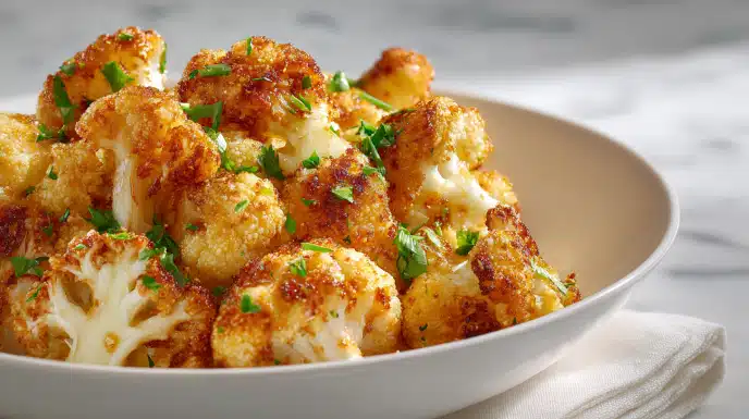Easy Air Fryer Bang Bang Cauliflower 5 Air Fryer Bang Bang Cauliflower recipe