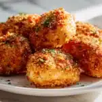 Air Fryer Parmesan Crusted Chicken 7 Air fryer parmesan crusted chicken golden and crispy with herb seasoning