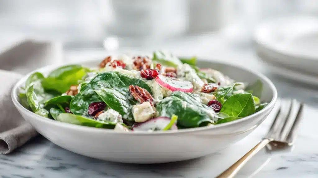 Simple Cranberry Spinach Salad 5 Cranberry Spinach Salad recipe