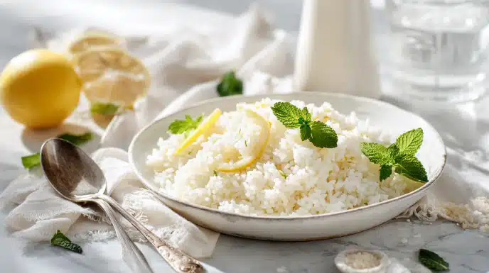 Greek Lemon Rice recipe