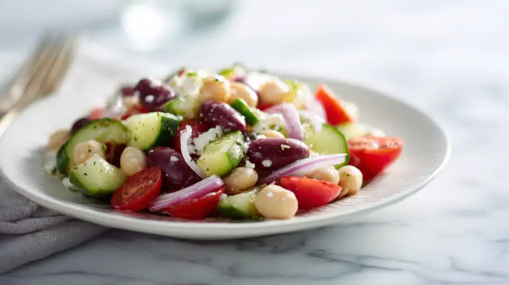Mediterranean Bean Salad recipe