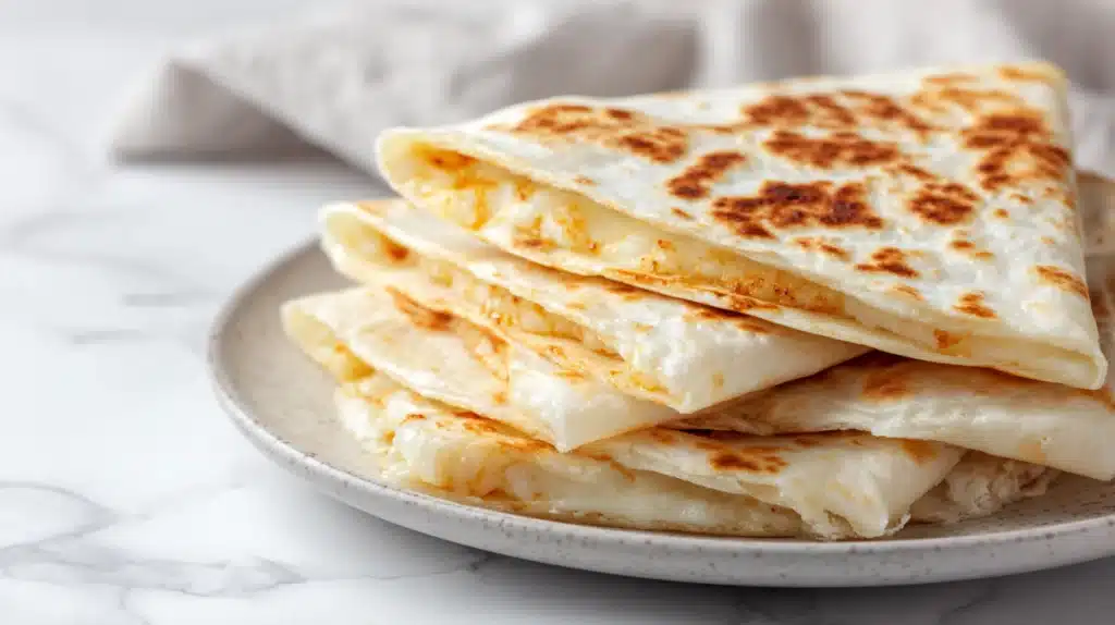 Salvadoran Sweet Cheese Quesadillas recipe