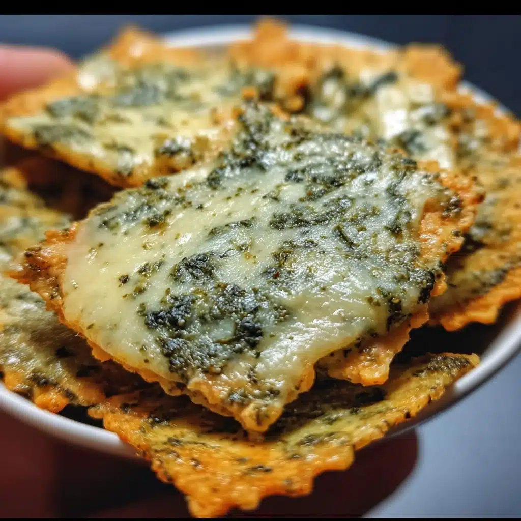 Spinach Dip Cheese Crisps: A Fun Finger Food 5 Spinach Dip Cheese Crisps recipe