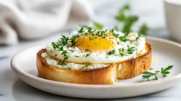 Air Fryer Egg Toast 6 easy Air Fryer Egg Toast