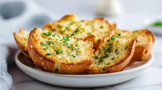 Air Fryer Garlic Bread 6 easy Air Fryer Garlic Bread