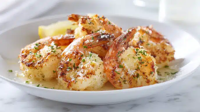 Air Fryer Garlic Parmesan Shrimp 6 easy Air Fryer Garlic Parmesan Shrimp