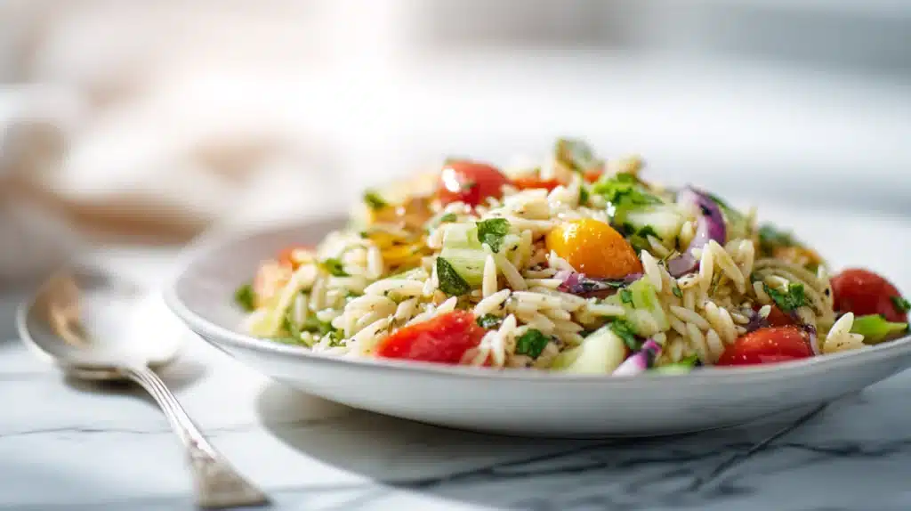 Orzo Salad 6 easy Orzo Salad