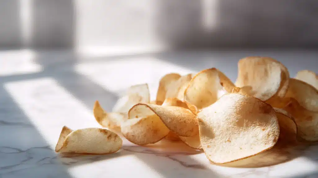 easy Rice Paper Chips
