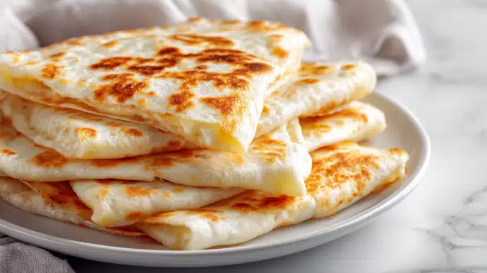 easy Salvadoran Sweet Cheese Quesadillas