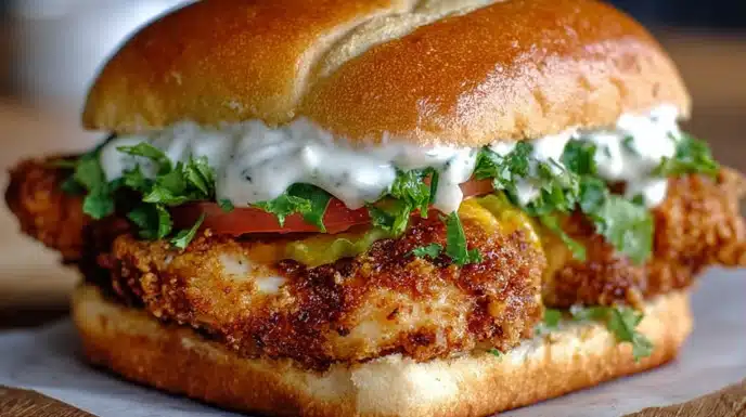 Cajun Chicken Sandwich recipe