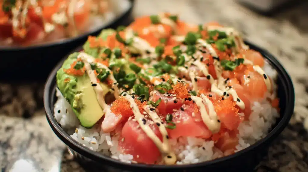 California Roll Sushi Bowls 4 California Roll Sushi Bowls recipe