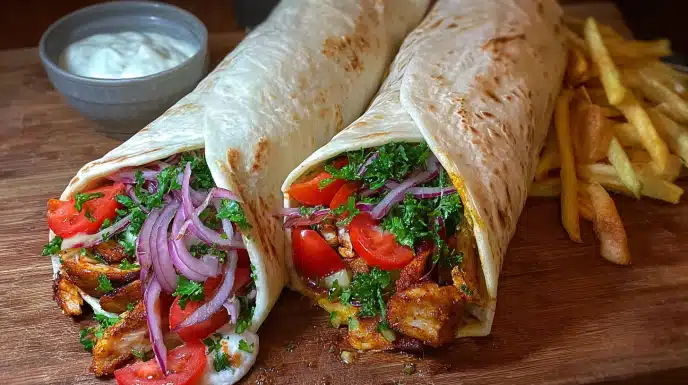 Chicken Shawarma Wrap recipe