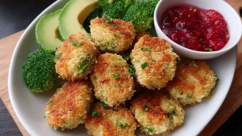 Chicken and Broccoli Nuggets recipe