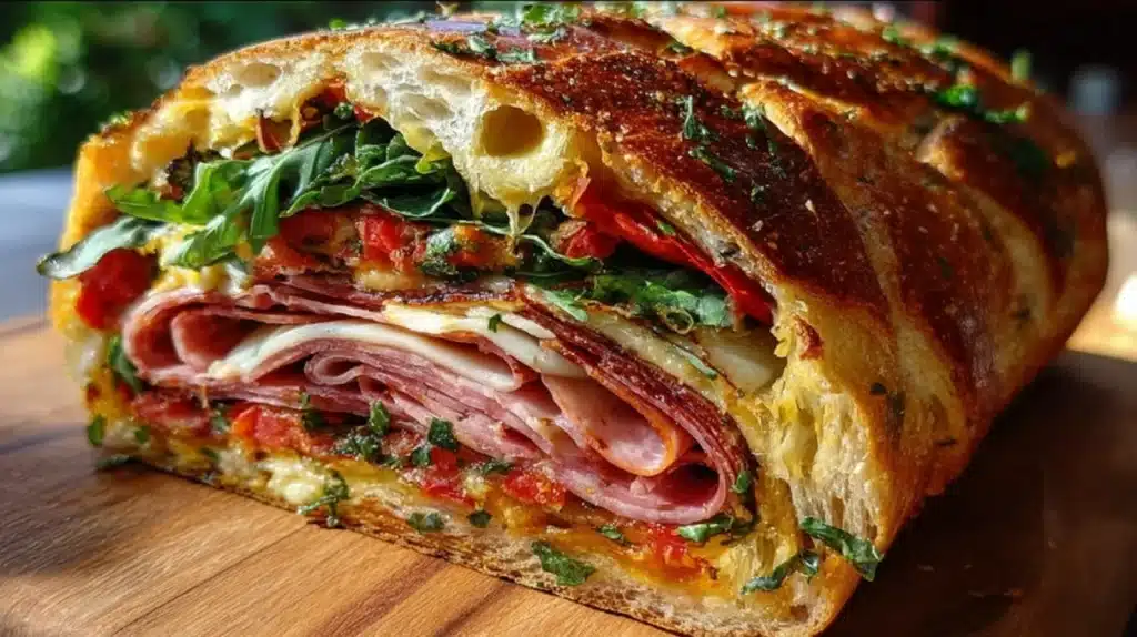 The Best Italian Picnic Sandwich Loaf 4 Italian Picnic Sandwich Loaf recipe