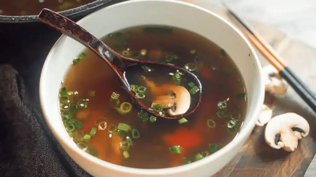 Japanese Clear Soup 4 Japanese Clear Soup recipe