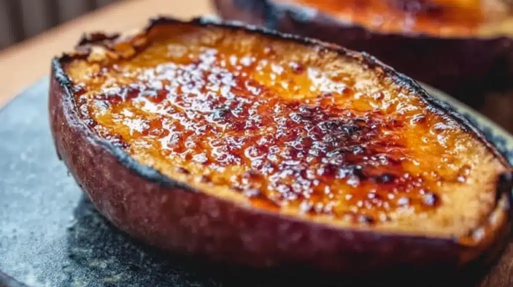 Japanese Sweet Potato Crème Brûlée 4 Japanese Sweet Potato Crème Brûlée recipe