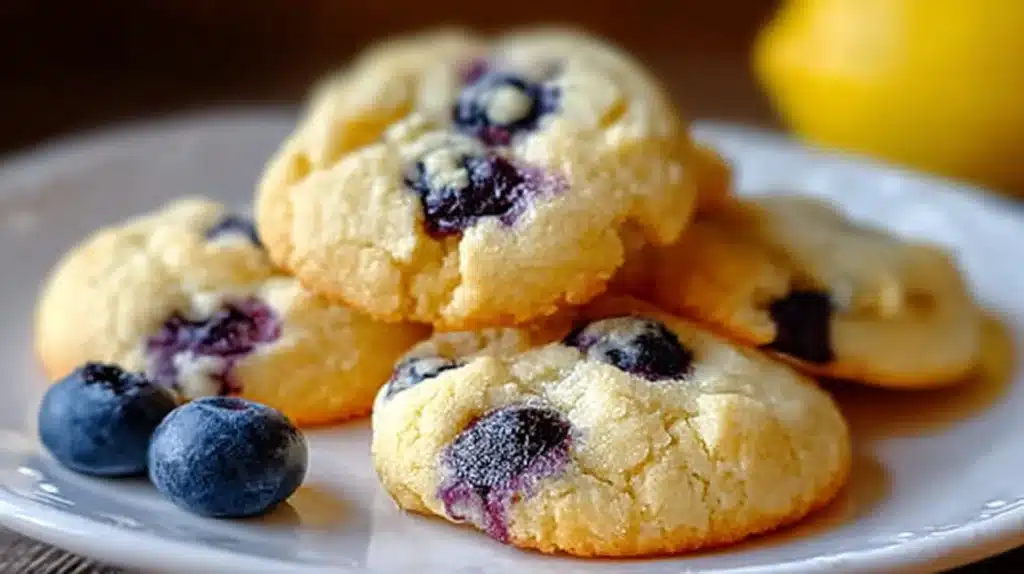 Lemon Blueberry Cookies recipe