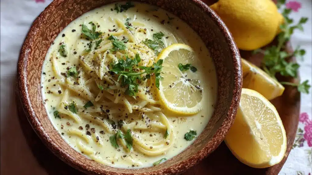 Creamy Lemon Garlic Pasta 4 Lemon Garlic Pasta recipe