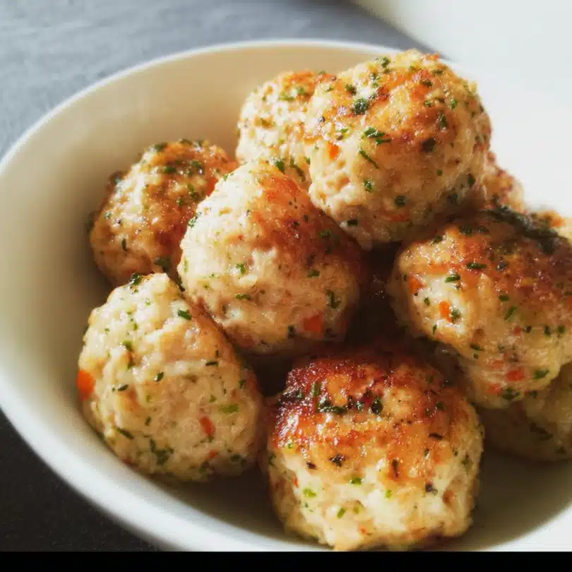 Oven Baked Turkey and Rice Meatballs recipe