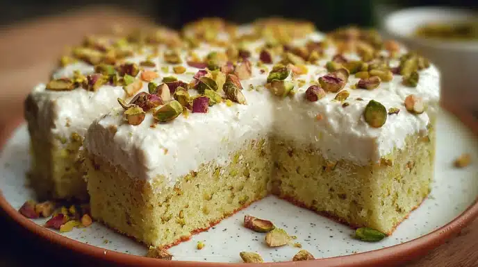 Pistachio Three Milks Cake 4 Pistachio Three Milks Cake recipe