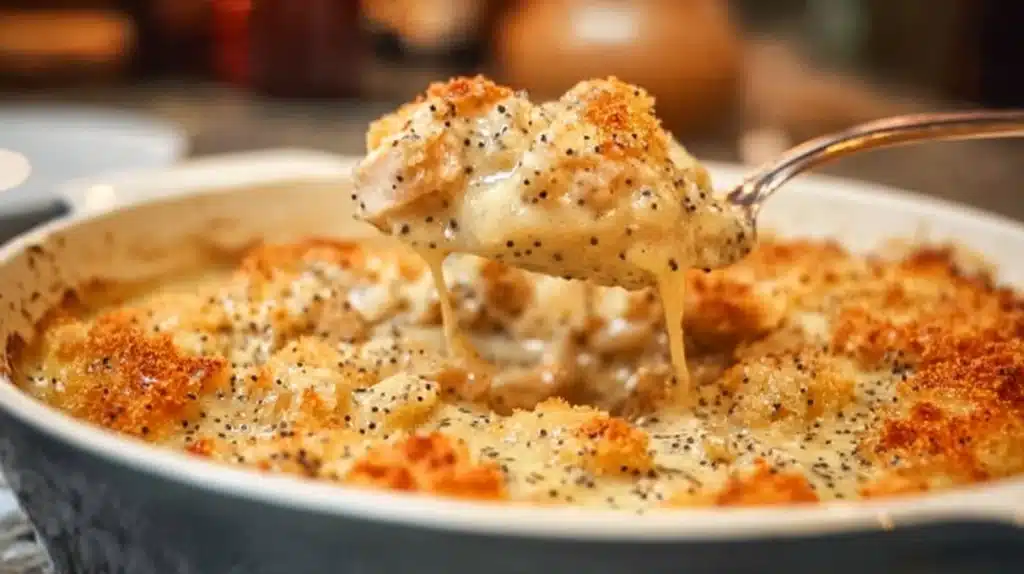 Poppy Seed Chicken Casserole 4 Poppy Seed Chicken Casserole recipe