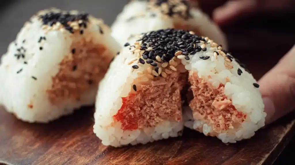 Spicy Tuna Rice Balls 5 Tuna Rice Balls recipe
