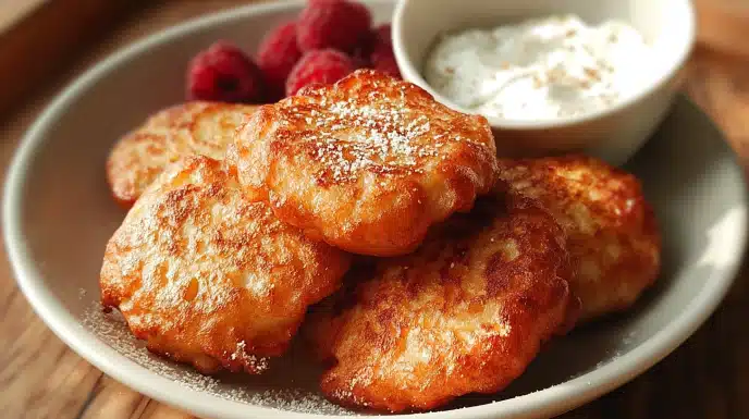 easy Apple Fritters for Babies