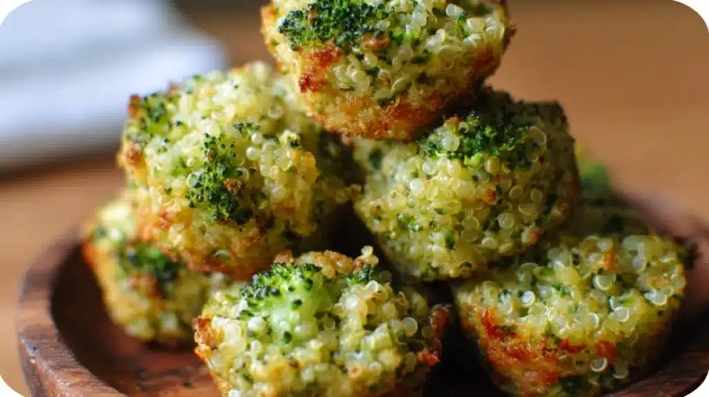 easy Broccoli Quinoa Bites
