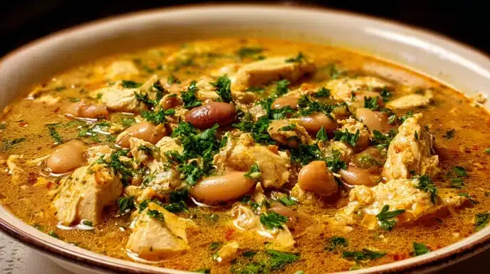 Hearty Cajun White Chicken Chili 5 easy Cajun White Chicken Chili