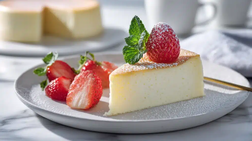 easy Japanese Cheesecake