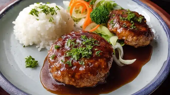 Japanese Hamburg Steak 5 easy Japanese Hamburg Steak