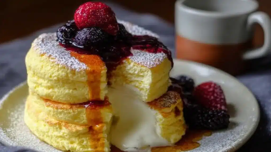 easy Japanese Souffle Pancake