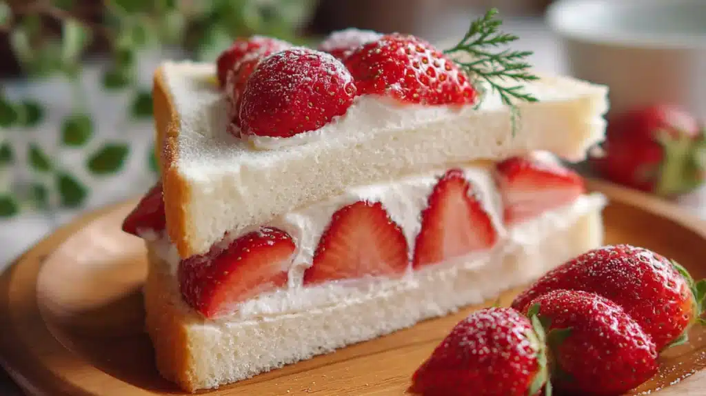 Japanese Strawberry Sando 5 easy Japanese Strawberry Sando