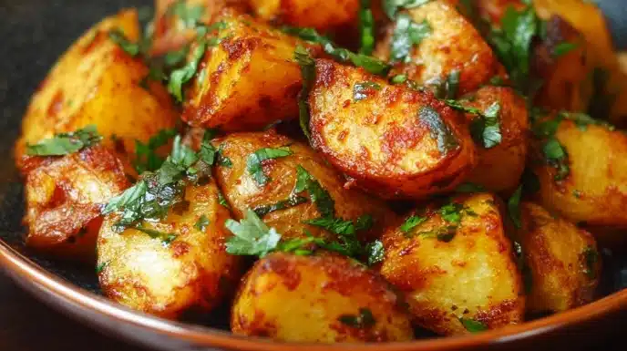 easy Lebanese Spicy Potatoes (Batata Harra)
