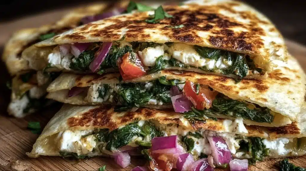 Easy Mediterranean Quesadillas 5 easy Mediterranean Quesadillas